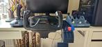 Saitek Pro Flight Yoke System - Compleet!, Ophalen of Verzenden, Gebruikt, Logitech G Saitek