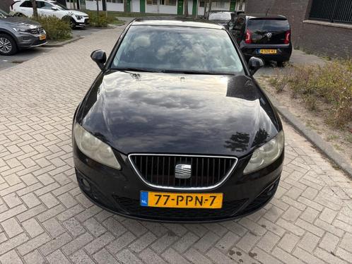 Seat Exeo 2.0 TDI 88KW 2011 Zwart, Auto's, Seat, Particulier, Exeo, Airbags, Bluetooth, Climate control, Cruise Control, Lichtmetalen velgen