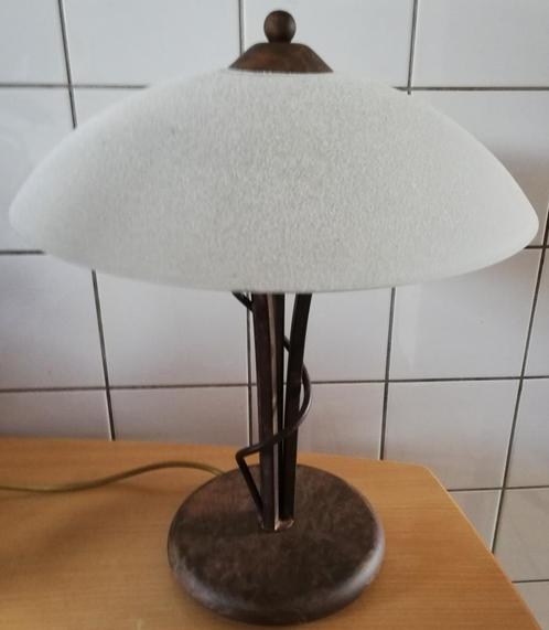 Mushroom table lamp. DEA. Italiaans design. 38/43 cm., Huis en Inrichting, Lampen | Tafellampen, Zo goed als nieuw, Minder dan 50 cm