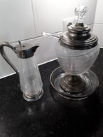 Fries draadglas bowl set en kan, Antiek en Kunst, Ophalen of Verzenden