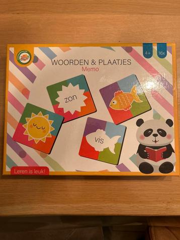 Woorden en Plaatjes Memory - Leerzaam en Leuk! beschikbaar voor biedingen
