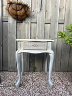 Vintage Bijzettafel met Lade, Huis en Inrichting, Tafels | Bijzettafels, Ophalen, Minder dan 45 cm, Minder dan 55 cm, Gebruikt