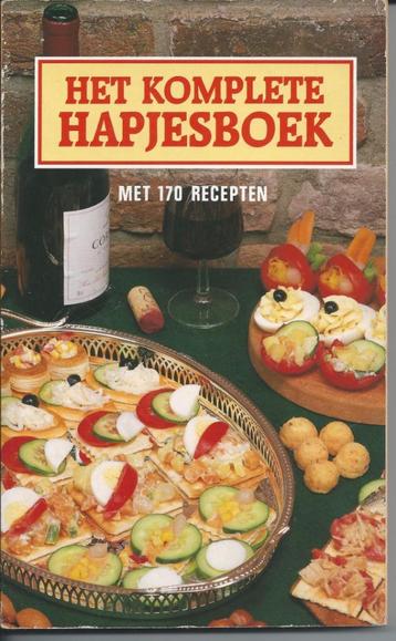 Het Komplete Hapjesboek beschikbaar voor biedingen