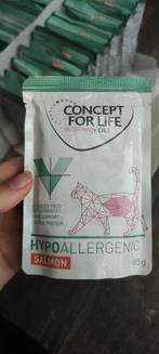 30 zakjes hypoallergeen concept for life wet food salmon, Dieren en Toebehoren, Dierenvoeding, Ophalen of Verzenden, Kat