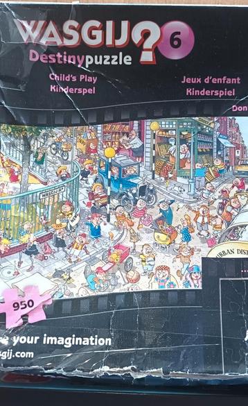 Wasgij puzzels 2x 500 en 2x 950. beschikbaar voor biedingen