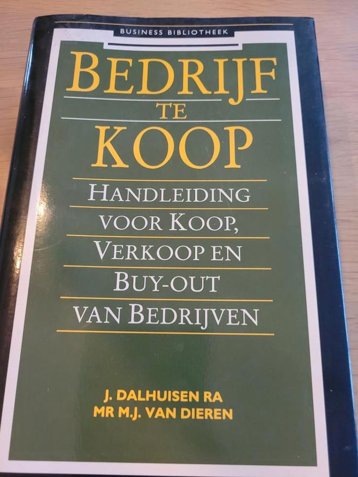 Bedrijf te Koop - Handboek voor Bedrijfsovername, Boeken, Economie, Management en Marketing, Gelezen, Management, Ophalen of Verzenden