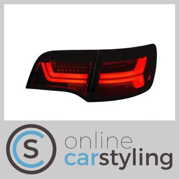 LED Achterlichten Audi A6 C6 Avant Rood Smoke Lightbar Desig beschikbaar voor biedingen
