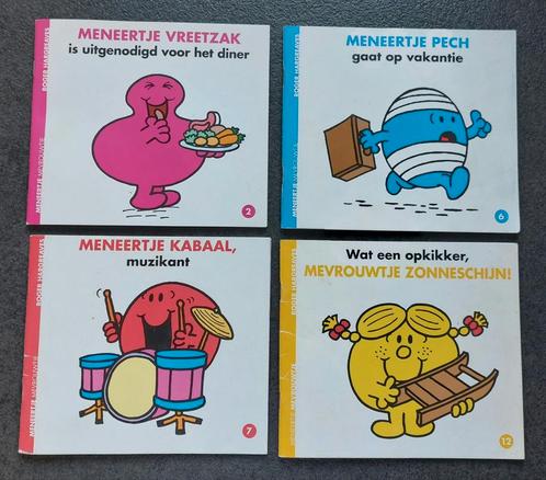 4 delen uit de Meneertje/ Mevrouwtje serie ( uitgave Emte), Boeken, Kinderboeken | Baby's en Peuters, Gelezen, Ophalen of Verzenden