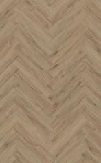 PL101HB Autumn Oak VISGRAAT MET GEINTEGREERDE ONDERVLOER, Crème, 75 m² of meer, Overige typen, Nieuw