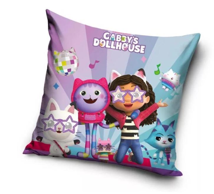 Gabby's Poppenhuis Kussen - Velours, Kinderen en Baby's, Kinderkamer | Inrichting en Decoratie, Nieuw, Kleed of Kussen, Ophalen of Verzenden