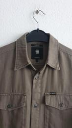 G-Star RAW overhemd - Slim Fit Maat M, Kleding | Heren, Overhemden, Bruin, Zo goed als nieuw, G-Star RAW, Halswijdte 39/40 (M)
