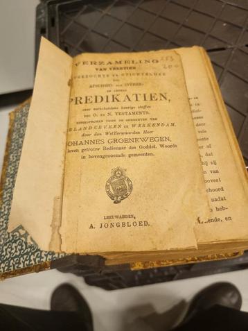 Johannes Groenewegen. Verzameling van 14 predikatiën beschikbaar voor biedingen