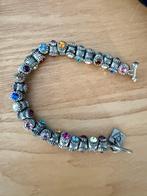 Vintage Otazu Tonnetjes Armband met Kristallen, Met kristal, Overige materialen, Gebruikt, Ophalen of Verzenden