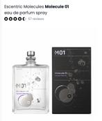 Escentric Molecules Molecule 01 eau de parfum spray, Sieraden, Tassen en Uiterlijk, Uiterlijk | Parfum, Ophalen of Verzenden, Nieuw