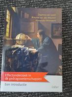 Effectonderzoek in de gedragswetenschappen, Boeken, Ophalen of Verzenden, Alpha, Zo goed als nieuw, WO