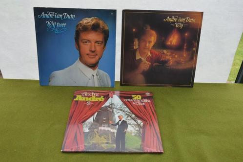 3 vintage LP`s van Andre van Duin: And're André 2, Wij Twee, Cd's en Dvd's, Vinyl | Pop, Gebruikt, 1980 tot 2000, Ophalen of Verzenden