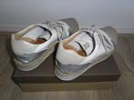 Kanna Witte Sneakers Met Zilverkleurige Pailletten Maat 39, Wit, Ophalen of Verzenden, Kanna, Sneakers of Gympen