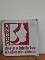 Emaille bord anbos, Ophalen of Verzenden