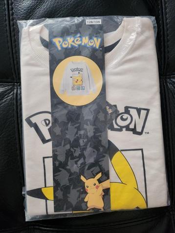 Pokemon Trui Pikachu maat 128/134- NIEUW  beschikbaar voor biedingen
