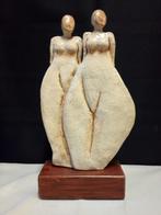 TWEE DAMES, beeld, keramiek, Verzamelen, Beelden en Beeldjes, Ophalen, Nieuw, Fantasy