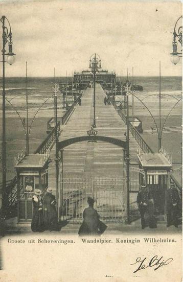 (304-057-043) Scheveningen Wandelpier Koningin Wilhelmina beschikbaar voor biedingen
