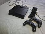 Playstation 4 met 2 controllers., Spelcomputers en Games, Spelcomputers | Sony PlayStation 4, Ophalen, Gebruikt, Met 2 controllers