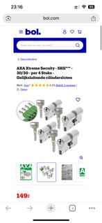 4x AXA Xtreme Secuity SKG*** Gelijksluitende cilindersloten, Ophalen of Verzenden, Nieuw, Overige typen