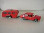 Saab 99 M/B met caravan Tekno DK combinatie, Hobby en Vrije tijd, Verzenden, Zo goed als nieuw, Auto, Overige merken