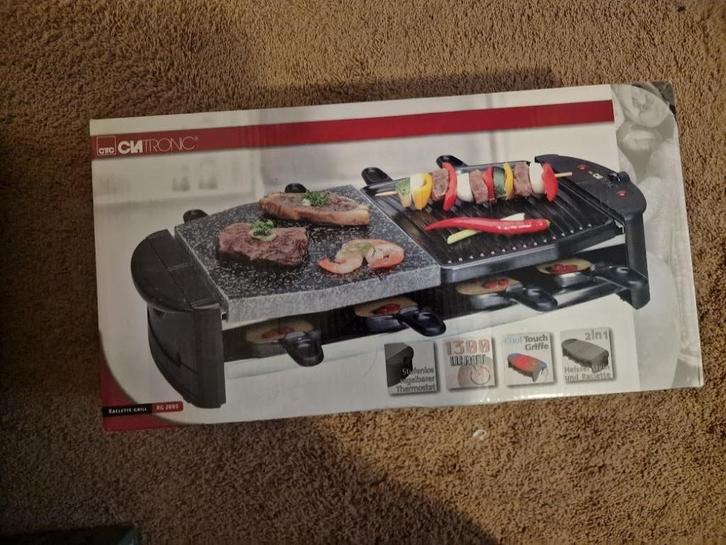 Clatronic Raclette Grill, Witgoed en Apparatuur, Gourmetstellen, Nieuw, 8 personen of meer, Ophalen