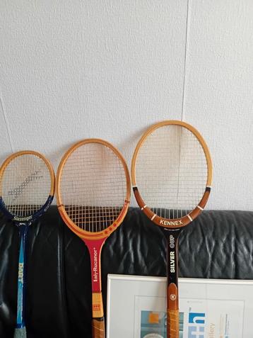 Vintage Tennis Rackets Collectie beschikbaar voor biedingen