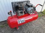 Fini Partner Compressor - Gebruikt 100 L, Doe-het-zelf en Verbouw, Compressors, Ophalen, Gebruikt, 200 tot 400 liter/min, Mobiel