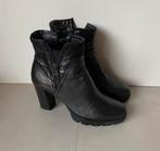 MJUS LAARSJES MT:39, Kleding | Dames, Verzenden, Zwart, Lage of Enkellaarzen, Zo goed als nieuw