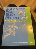 Japanese for Busy People - Kana Workbook, Ophalen of Verzenden, Alpha, Zo goed als nieuw, Niet van toepassing
