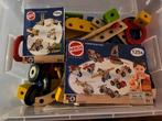 Heros Constructor twee houten construction sets, Overige typen, Ophalen of Verzenden, Zo goed als nieuw