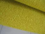 Kvadrat Hallingdal 65 420; geel tinten; restant meubelstof, Wol, 120 cm of meer, Geel, Nieuw