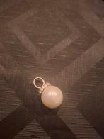 Ti Sento Zilveren Hanger met Parel, Sieraden, Tassen en Uiterlijk, Kettinghangers, Met strass, Overige voorstellingen, Wit, Ophalen of Verzenden