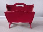 Vintage Italiaanse Lectuurbak - Rood Fluweel, Ophalen of Verzenden