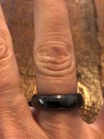 Prachtige edelsteen ring van hematiet!, Sieraden, Tassen en Uiterlijk, Ringen, Overige materialen, Met edelsteen, 17 tot 18, Zo goed als nieuw