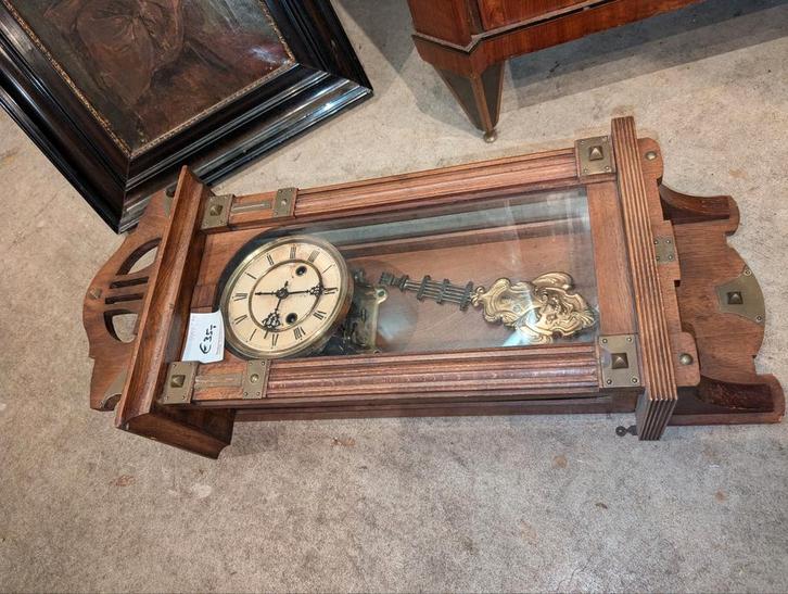 Antieke regulateur klok €35., Antiek en Kunst, Antiek | Klokken, Ophalen