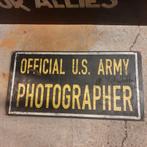U.S.ARMY PHOTOGRAPHER, Verzamelen, Ophalen of Verzenden, Amerika, Embleem of Badge
