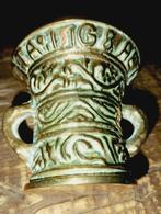 Antieke bronzen vijzel, Ophalen of Verzenden