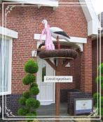 DE MOOISTE IN DE REGIO Ooievaarsnest + naambord BESCHIKBAAR, Kinderen en Baby's, Kraamcadeaus en Geboorteborden, Ophalen, Nieuw