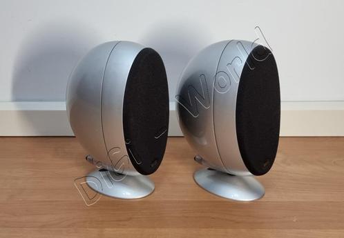 KEF 3005 hoogglans zilvergrijs, Audio, Tv en Foto, Luidsprekers, Zo goed als nieuw, Front, Rear of Stereo speakers, 60 tot 120 watt
