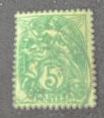 1902 Frankrijk Mouchon 5c Yvert 111 gebruikt, Postzegels en Munten, Verzenden, Gestempeld