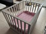 Wit babybox met Matras - Goedkoop ledikant!, Kinderen en Baby's, Babywiegjes en Ledikanten, Ophalen of Verzenden, Zo goed als nieuw