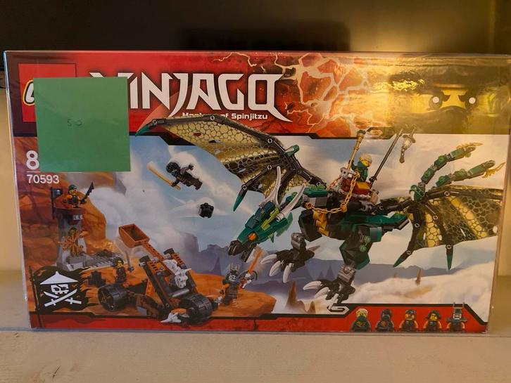 Lego Ninjago 70593 - De Groene NRG Draak, Kinderen en Baby's, Speelgoed | Duplo en Lego, Zo goed als nieuw, Lego, Complete set