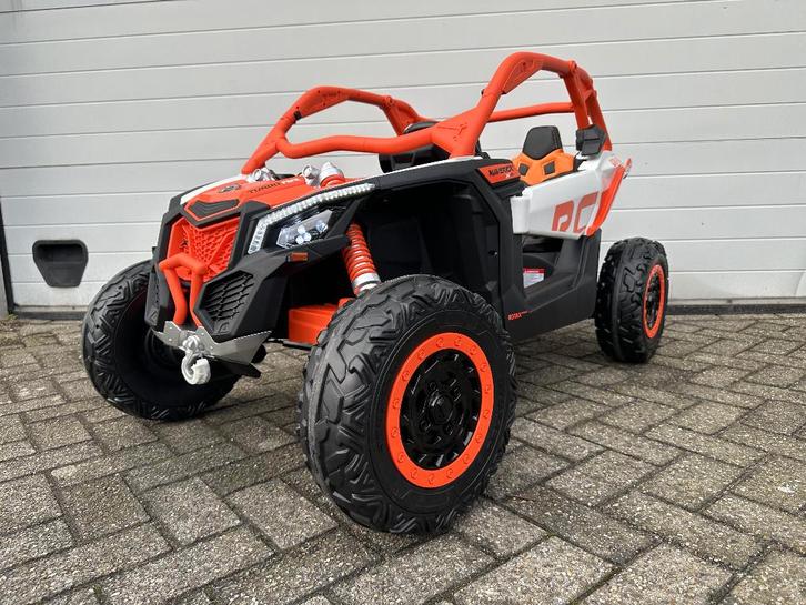 Kinder Auto CAN-AM Maverick buggy 24V 2 pers RC - MP4 SCHE, Kinderen en Baby's, Speelgoed | Buiten | Voertuigen en Loopfietsen