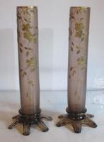 art nouveau vazen japans motief mellerio Legras, Antiek en Kunst, Verzenden