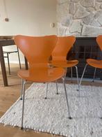 4x Fritz Hansen (series 7) vintage design vlinderstoelen AJ, Huis en Inrichting, Stoelen, Vier, Gebruikt, Ophalen, Overige kleuren