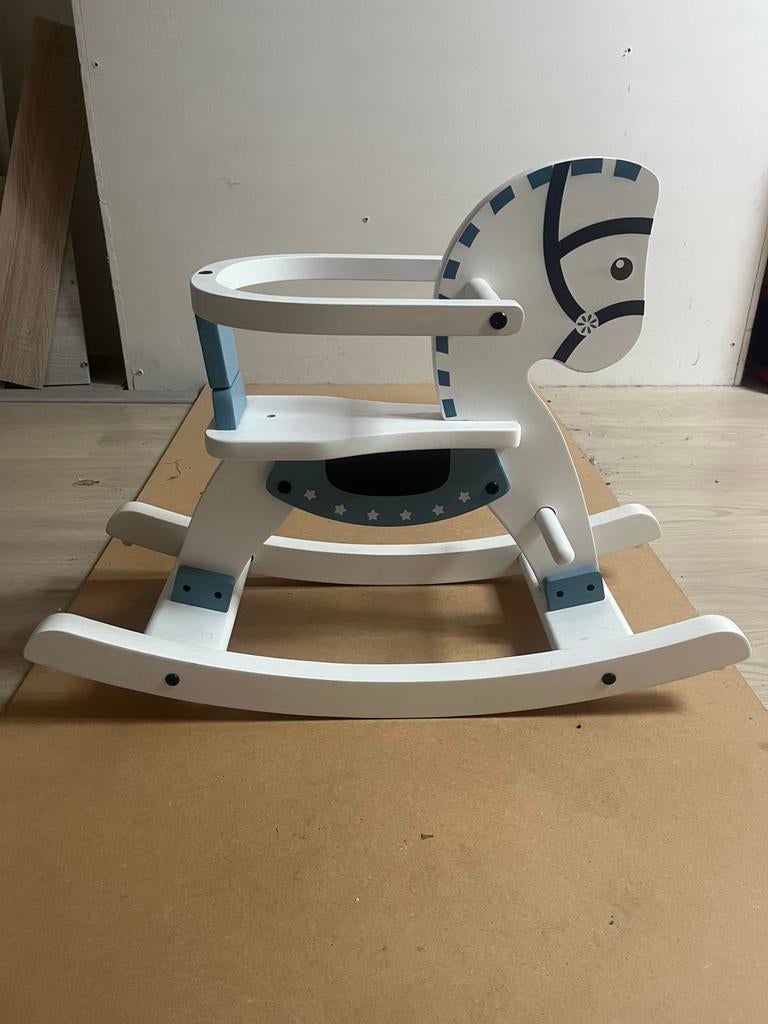 Zeer degelijk hobbelpaard., Ophalen, Zo goed als nieuw